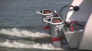 New Electric Boat  A 32 Foot Torqeedo Powered Catamaran The Blue Planet 32E [upl. by Tterrag]