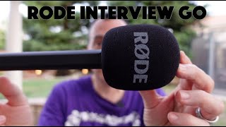 RODE Interview Go Handheld Adaptor for the Rode Wireless Go [upl. by Ahsaele]