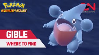 How to Get Pokedex No126 in Pokemon Scarlet and Violet  Gible Location [upl. by Elatsyrc]