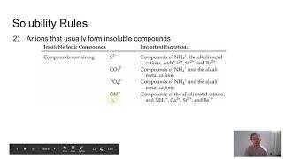 Double Replacement Reactions and Solubility Rules [upl. by Deland]