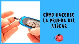 CÓMO HACERSE LA PRUEBA DEL AZÚCAR EN CASA ► 5 TRUCOS que NO CONOCES FUNCIONA☝️ [upl. by Tunnell]