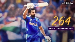 Rohit Sharma 264 vs Srilanka 2014 FULL HD Highlights  Greatest ODI innings ever [upl. by Hazmah]