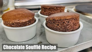 Chocolate Soufflé  රසම රස ප්‍රංශ චොක්ලට් සුෆ්ලේ හදමුද  The Best Chocolate Soufflé Recipe by Bhagi [upl. by Terrijo]