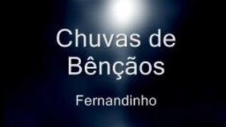 Chuva de Bençãos fernandinho playback legendado [upl. by Ardle]