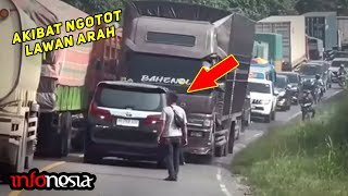 KAPOK Mobil Mewah NGOTOT Lawan Arah Endingnya Malu Sendiri [upl. by Kalila209]