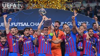 BARÇA 40 SPORTING CP  UEFA Futsal Champions League Final HIGHLIGHTS [upl. by Forsyth794]