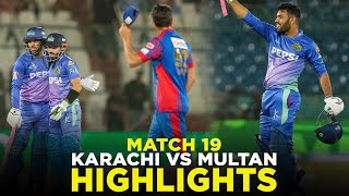 PSL 9  1st Innings Highlights  Karachi Kings vs Lahore Qalandars  Match 26  M2A1A [upl. by Stryker925]