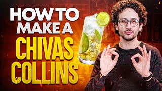 How to make a Chivas Collins  Rescue Cocktail feat Alex French Guy Cooking [upl. by Ammeg]