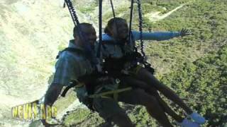 Nevis Swing  Worlds Biggest Swing  Queenstown NZ  Old Promo Video [upl. by Ahsieker]