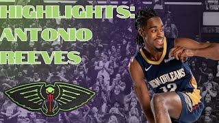 Antonio Reeves BEST Plays  College Highlights [upl. by Myk]