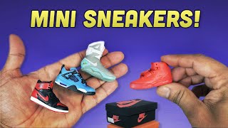 My Mini Sneaker Collection  Jordans Yeezys Dunks and More [upl. by Shamma]