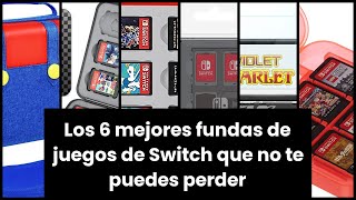 FUNDA JUEGOS SWITCH Los 6 mejores fundas de juegos de Switch que no te puedes perder [upl. by Bahner]