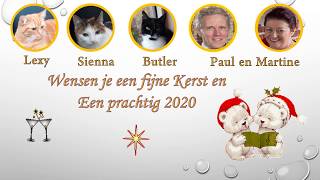 Kerst Nieuwjaarswensen 20192020 [upl. by Kelila]