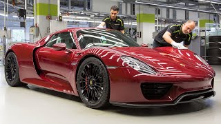 Porsche 918 Spyder Production [upl. by Omidyar]