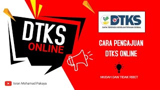 Cara Daftar DTKS Online  Mudah Banget dan Tidak Ribet Cukup Pakai HP [upl. by Marietta764]