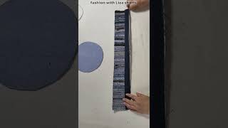 Make a denim patchwork storage bag 🛍️ shorst reuseidea bagcuttingandstitching [upl. by Humble]