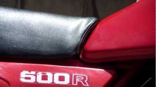 Honda Red Is The Same As Rustoleum Red Paint On My Old Dirtbike [upl. by Eri]