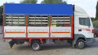 CAMION NISSAN ATLEON 120 CV CAJA FRUTERA CON LONA [upl. by Cutlerr897]