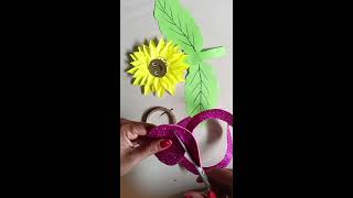 Easy rose flower makingcraftpaperSaritajeetu official🙏 [upl. by Lothar493]