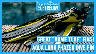 Aqua Lung Phazer Fins Review  Great quotHome Turfquot Fins  Scuba Gear Review [upl. by Cartan486]