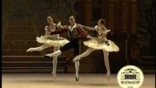 Bolshoi Paquita  Pas de Trois  Medvedev Goryacheva amp Andrienko [upl. by Nanete]