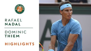 Rafael Nadal vs Dominic Thiem  Final Highlights I RolandGarros 2018 [upl. by Ominorej]