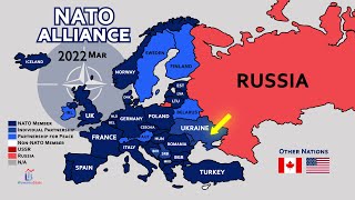 The Expansion of NATO Since 1949 [upl. by Hedvig]