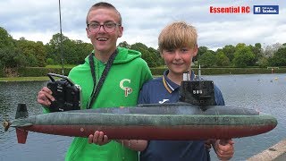 SKIPJACK class US Nuclear Submarine RC Sub Drivers Harry and Adam [upl. by Nari697]