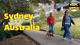 Cremorne Point Wharf to Cremorne Reserve Sydney Australia  Sydney Walking Tour [upl. by Ludba]