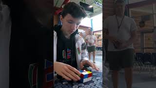 Fastest 2x2 Solve Ever Done in Texas 069 PR Single [upl. by Nahshu333]