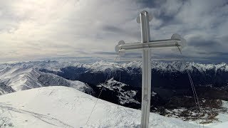 Pointe du Mont du Fût ou Bellachat 2824m ski [upl. by Laroc770]