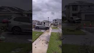 🔴 All cars damaged after hurricane milton florida westpalmbeach [upl. by Samtsirhc26]