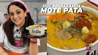 MOTE PATA DELICIOSA TRADICION CUENCANA [upl. by Taddeusz]