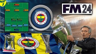 FM24 Fenerbahçe Kariyeri Enteresan Maçlar Livakovic Gol Bölüm 3 [upl. by Ecinahs]