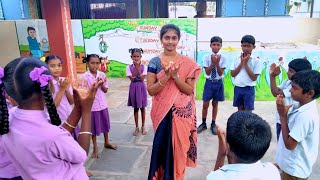 Gobbiyallo gobbiyallo 4th class song ap new syllabus Telugu thota gobbilla paata [upl. by Aratehs]