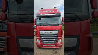 DAF XF 530 VERMELHO CEREJA DA HORIZONTE TRANSPORTES daf dafxf [upl. by Anyk]