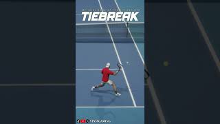 La botte secrète 🎾gaming tiebreak tennis react live gameplay highlights nacon [upl. by Nwotna195]