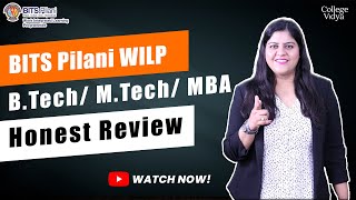 Bits Pilani WILP University Review Complete Details Btech Mtech MBA for Working Professionals [upl. by Corson]