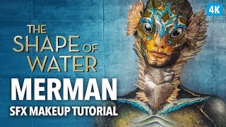 The Shape Of Water SFX Makeup Tutorial [upl. by Zoba]