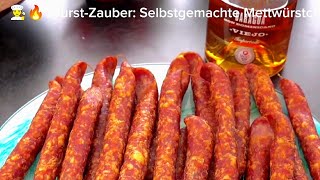 Mettwürstchen nach eigenem Rezept 🌶️ [upl. by Kelila]