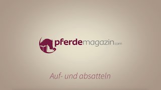 Pferd richtig satteln und absatten [upl. by Sualkcin]