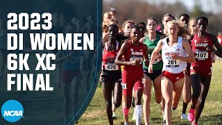 2023 NCAA DI womens NCAA cross country championship  FULL RACE [upl. by Joacimah397]