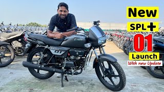 Hero Splendor Plus 01 Edition New Model Launch 2023 With new Update Full Review In Hindi [upl. by Alver]