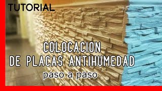 🔴PLACAS ANTIHUMEDAD  como colocarlas  PASO A PASO [upl. by Kylander]