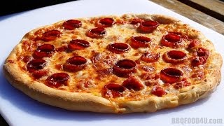 Pizza Recipe  How To Make Pizza At Home  Step By Step Dough amp Cooking Instructions  BBQFOOD4U [upl. by Geralda]