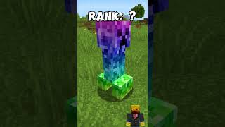 Minecraft Rare Creepers EXPLOSIONS rate from 1 to 10 [upl. by Nosylla]