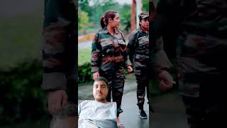 Army ke camp me police 🚓 indiansarmy army shorts motivational viralvideo trending foryou [upl. by Omora]