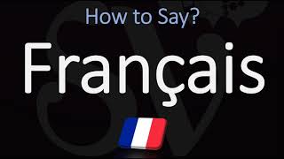 How to Pronounce Français CORRECTLY French Pronunciation [upl. by Aiouqahs798]