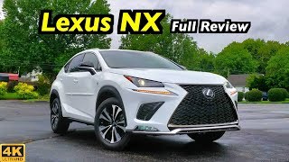 2020 Lexus NX 300 FSport FULL REVIEW  Sporty Style Lexus Luxury [upl. by Durrett]