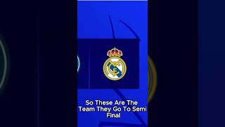 UCL Semi Final💀💀💀shortsfootballuclsemifinal [upl. by Inafetse479]